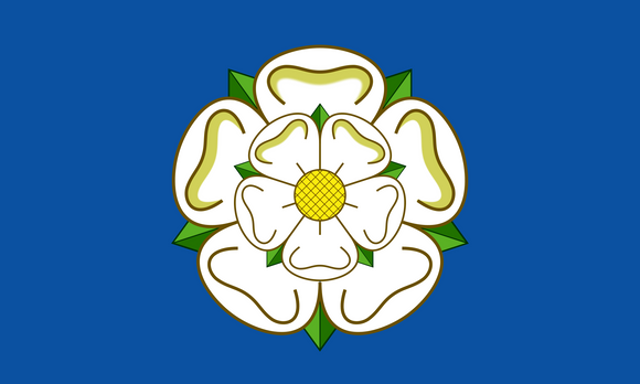 Yorkshire Rose County Flag in TrueKolor Wrinkle Free Fabric