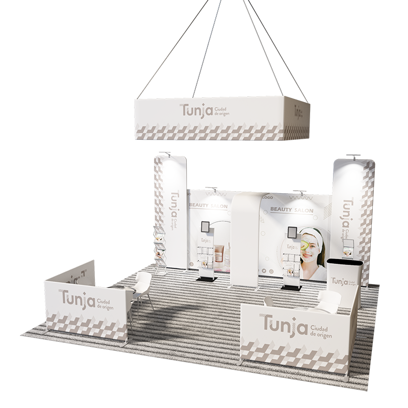 Modular Booth Kits 6m x 6m - Model 07.