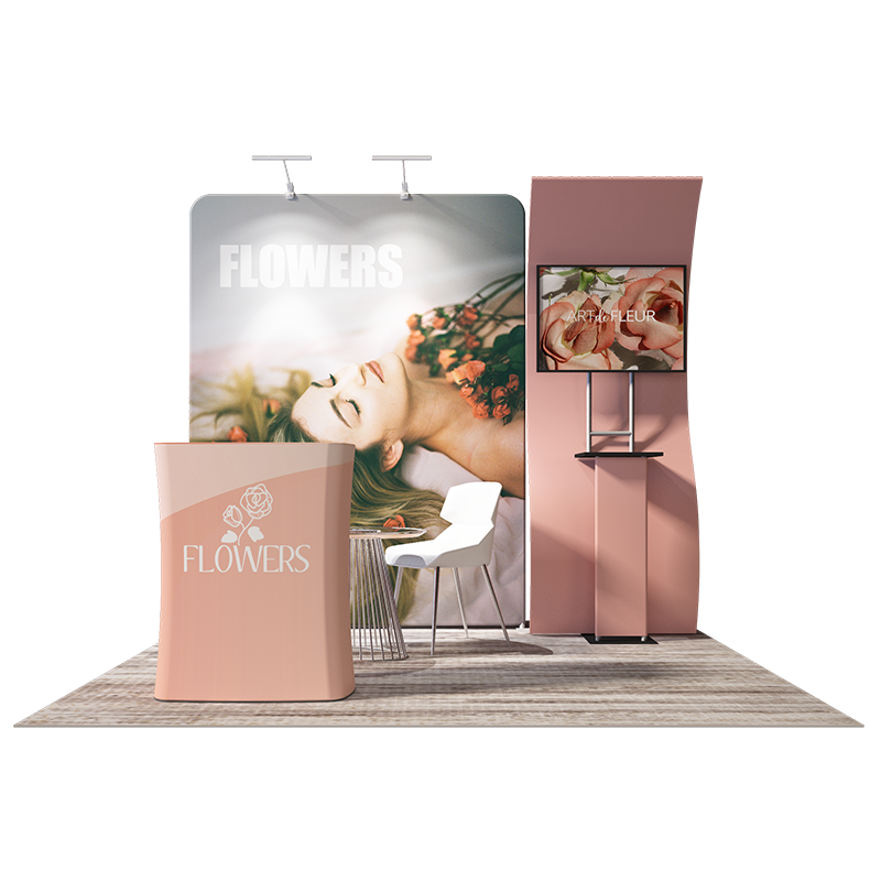 3m Portable Booth Display Walls for Exhibitions – Backdropsource NZ