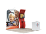 Portable Exhibit Display 3m x 3m - Model 11.