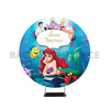 The Little Mermaid Themed Circle Round Photo Booth Backdrop