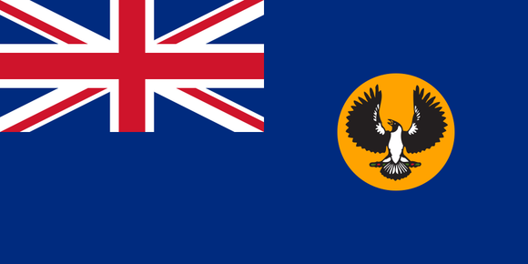South Australia State Flag in TrueKolor Wrinkle Free Fabric
