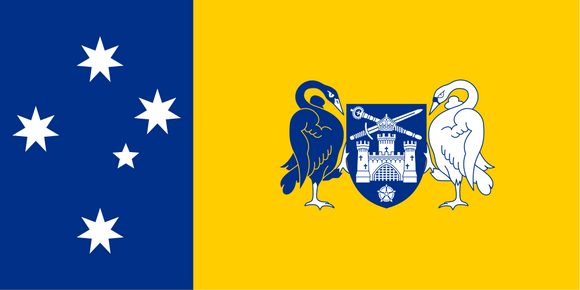 Australian Capital Territory Flag in TrueKolor Wrinkle Free Fabric