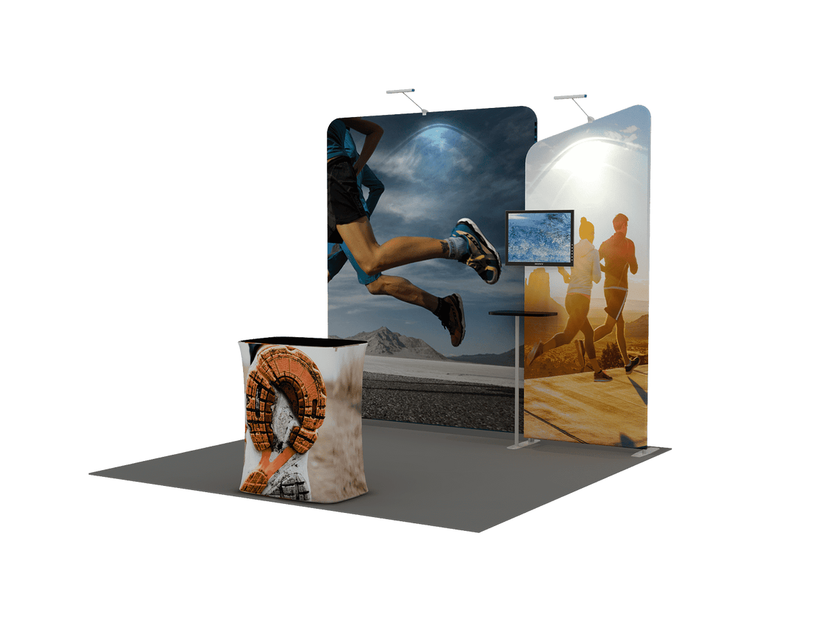 Portable Exhibit Display 3m x 3m- Model 3.