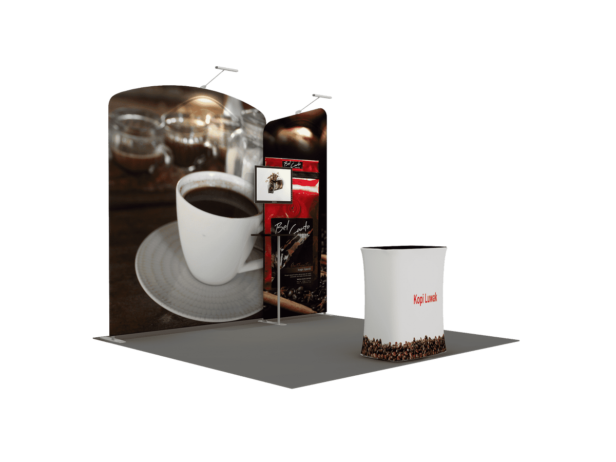 Portable Exhibit Display 3m x 3m  - Model 5.