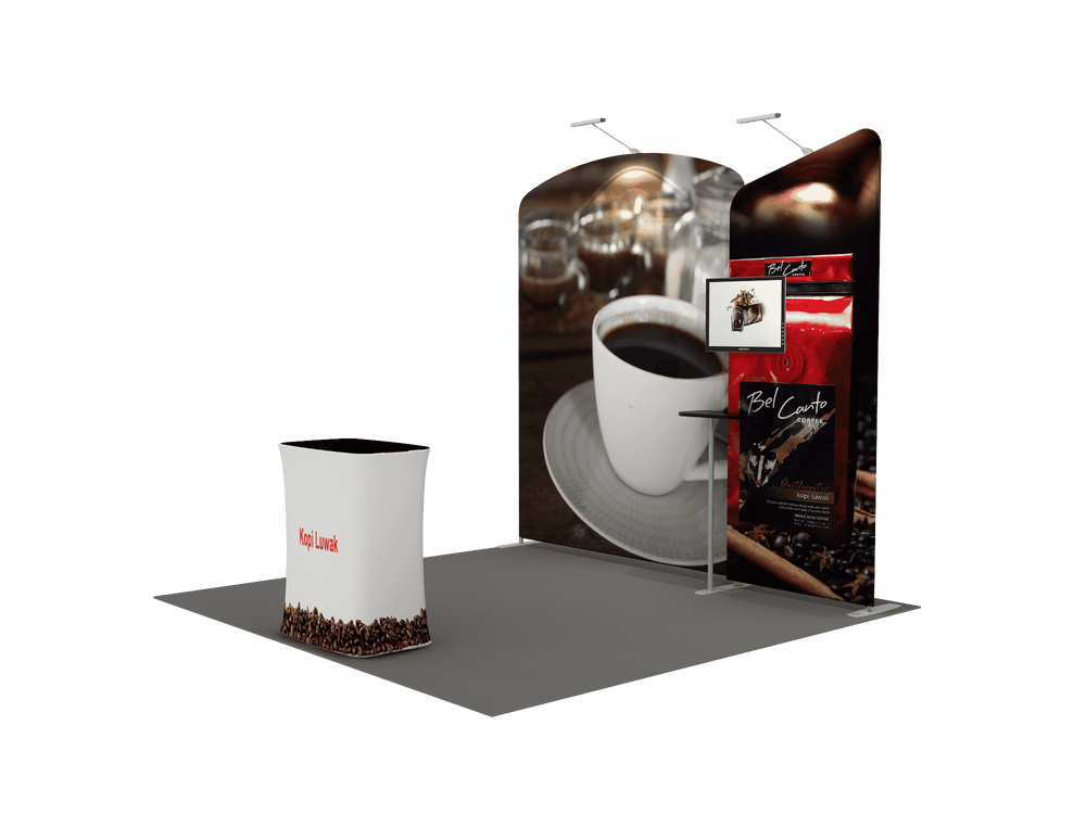 Portable Exhibit Display 3m x 3m  - Model 5.