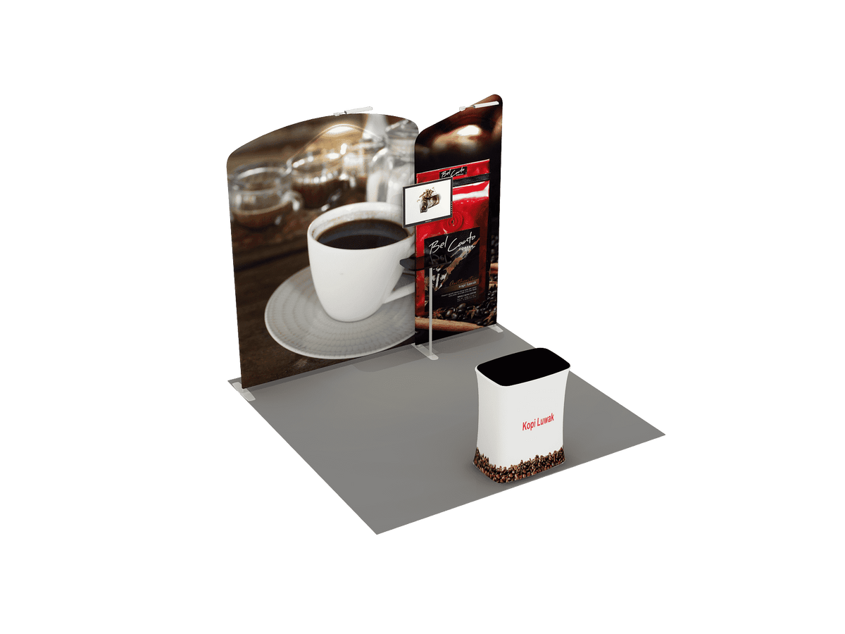 Portable Exhibit Display 3m x 3m  - Model 5.