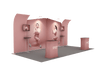 Portable Exhibit Display 6m x 3m - Model 3.