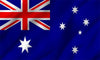 Australian Country Flag in TrueKolor Wrinkle Free Fabric