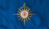 Anglican Communion's Compass Rose Flag in TrueKolor Wrinkle Free Fabric