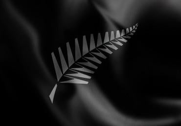 NZ Silver Fern Flag in TrueKolor Wrinkle Free Fabric