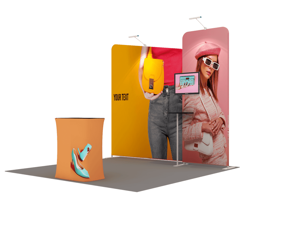 Portable Exhibit Display 3m x 3m - Model 7.