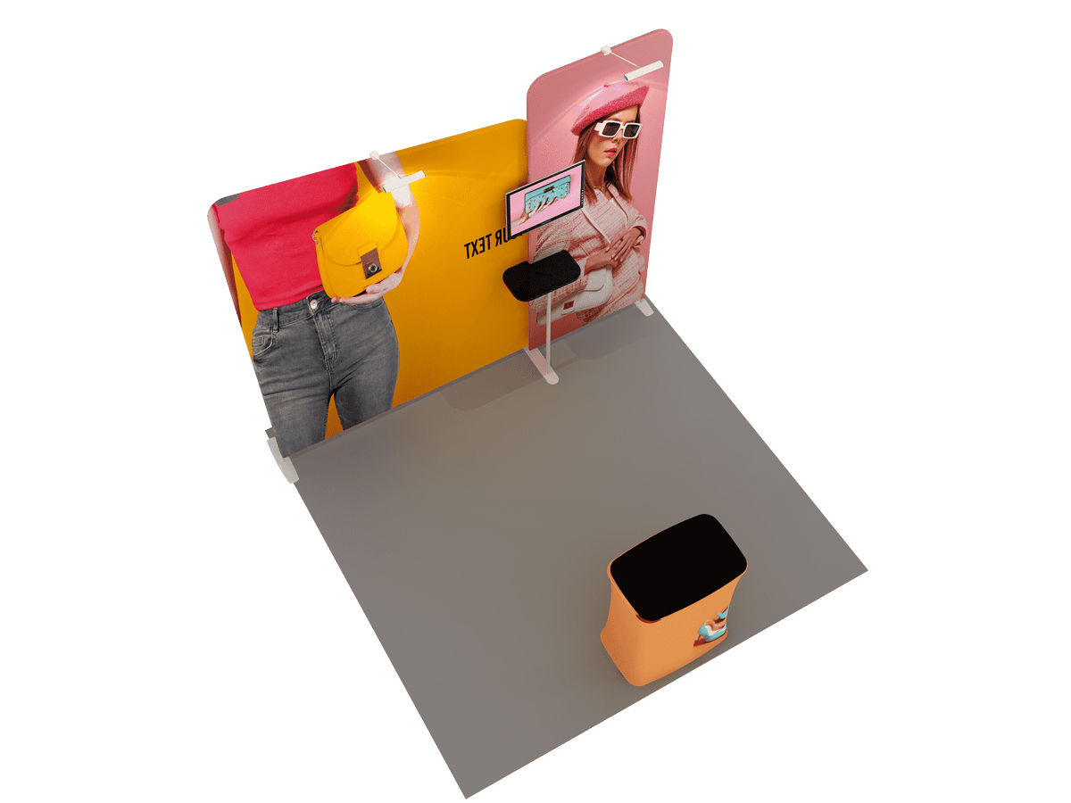 Portable Exhibit Display 3m x 3m - Model 7.