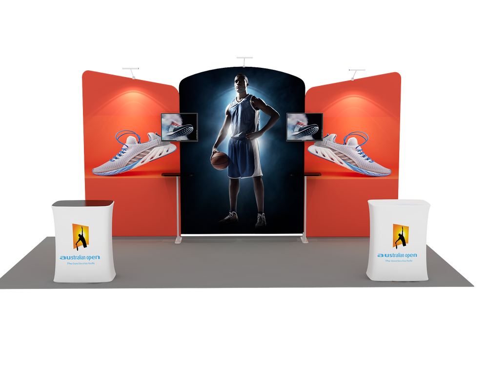 Portable Exhibit Display 6m x 3m - Model 8.