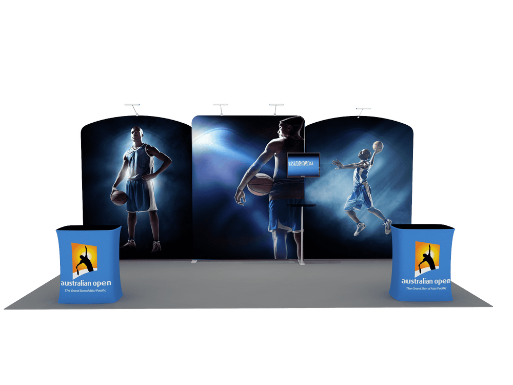 Portable Exhibit Display 6m x 3m - Model 10.