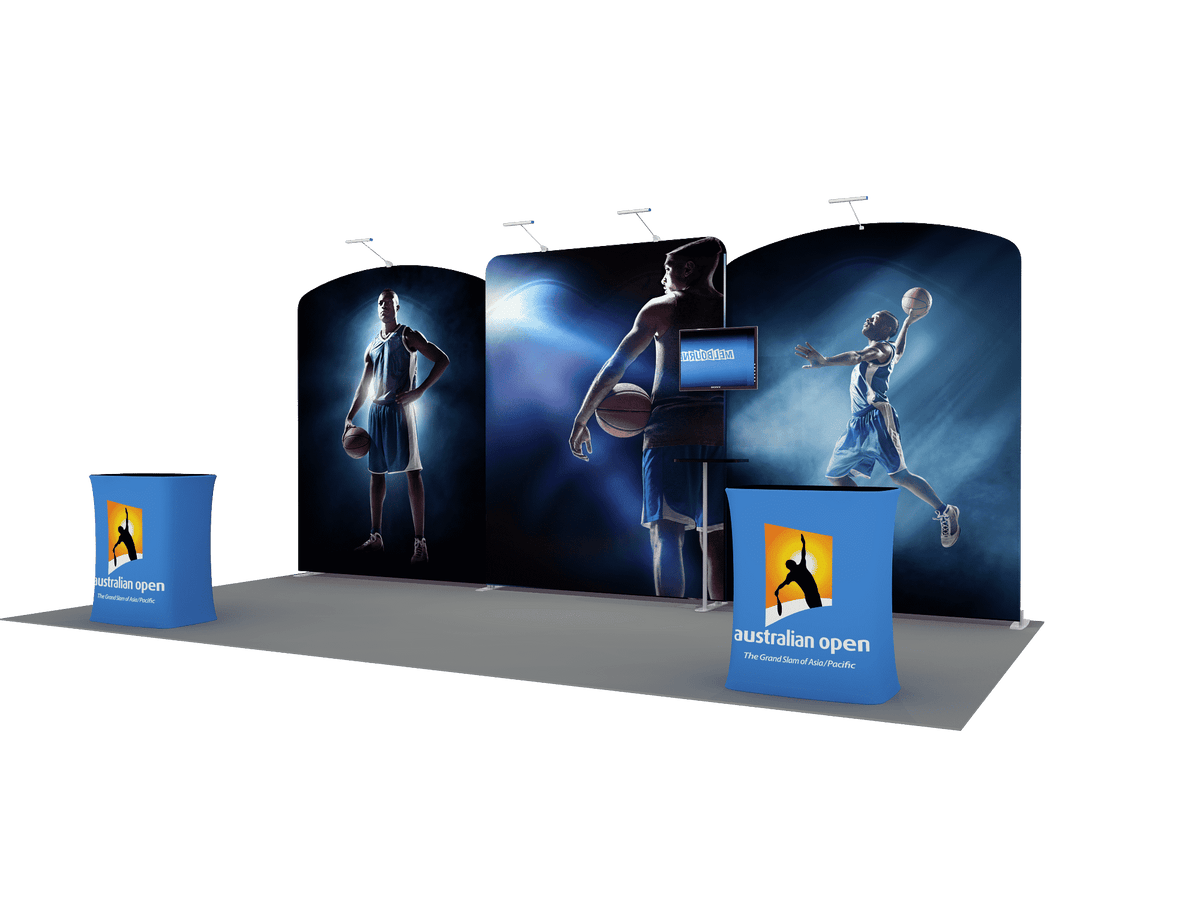 Portable Exhibit Display 6m x 3m - Model 10.