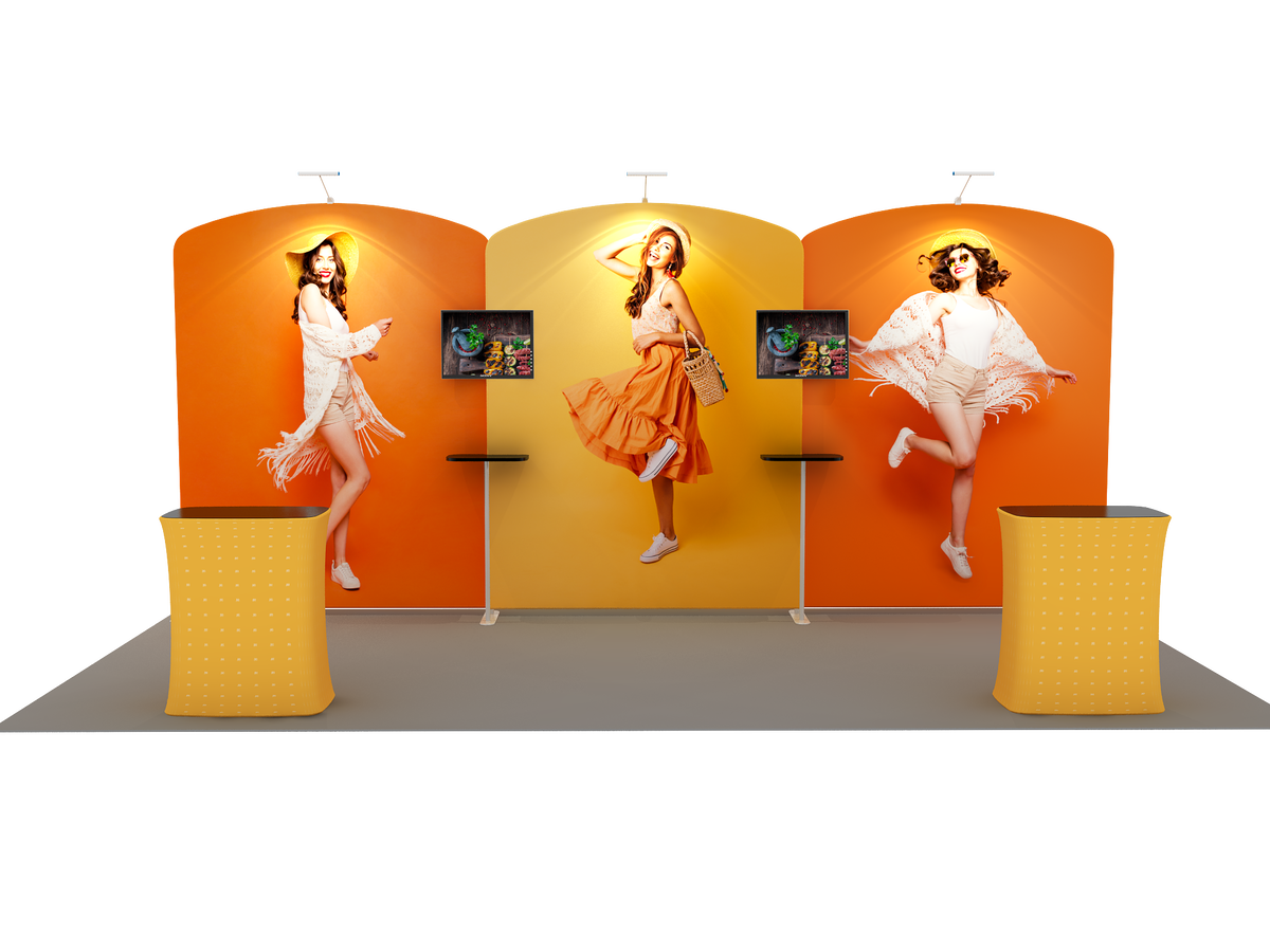 Portable Exhibit Display 6m x 3m - Model 11.