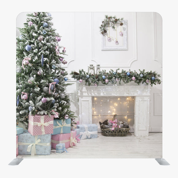 Christmas STRAIGHT TENSION FABRIC MEDIA WALL - 104