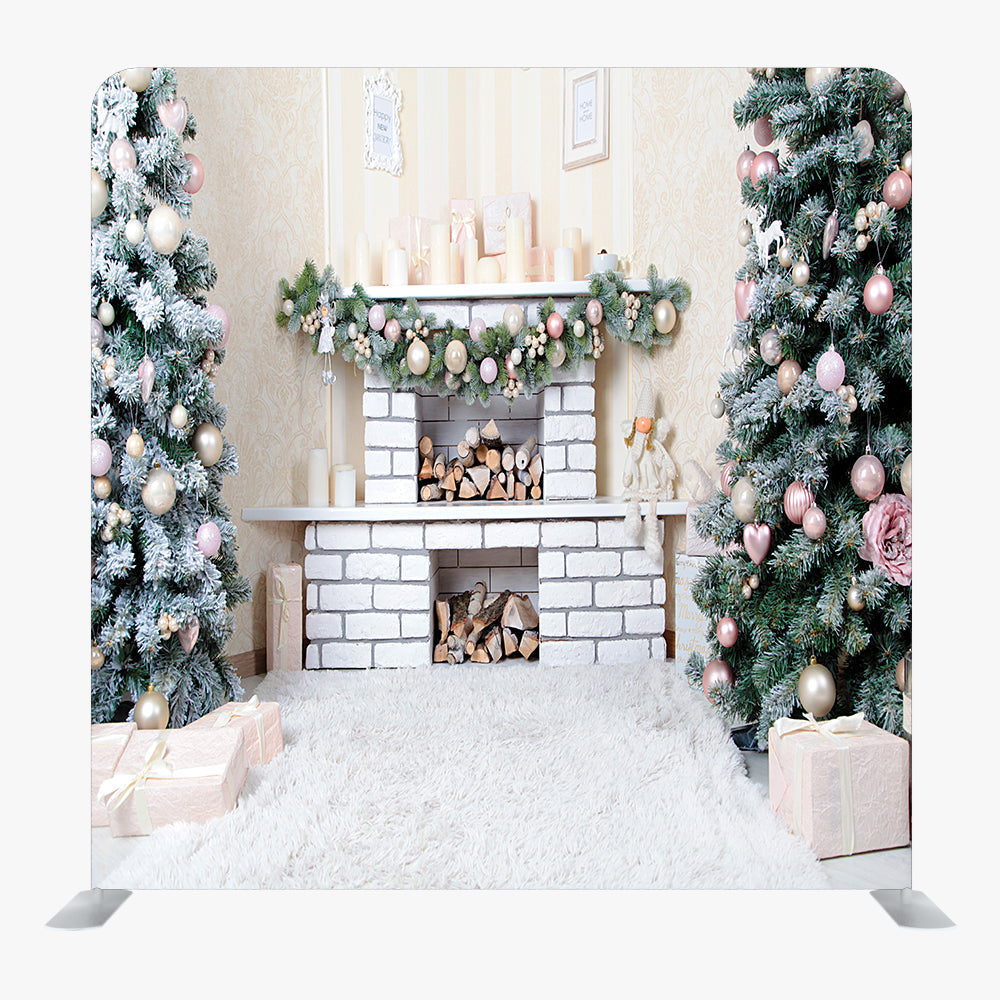 Christmas STRAIGHT TENSION FABRIC MEDIA WALL - 114