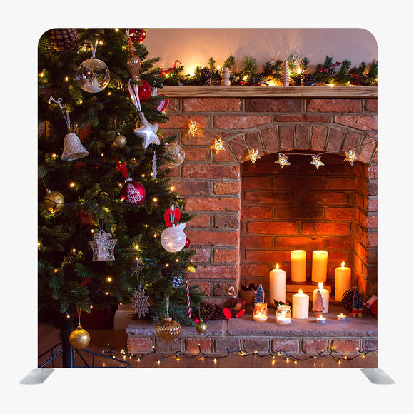 Christmas STRAIGHT TENSION FABRIC MEDIA WALL - 20