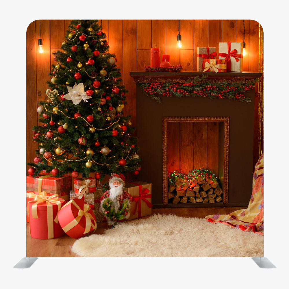 Christmas STRAIGHT TENSION FABRIC MEDIA WALL - 21