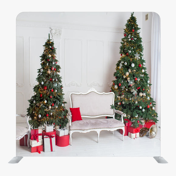 Christmas STRAIGHT TENSION FABRIC MEDIA WALL - 51