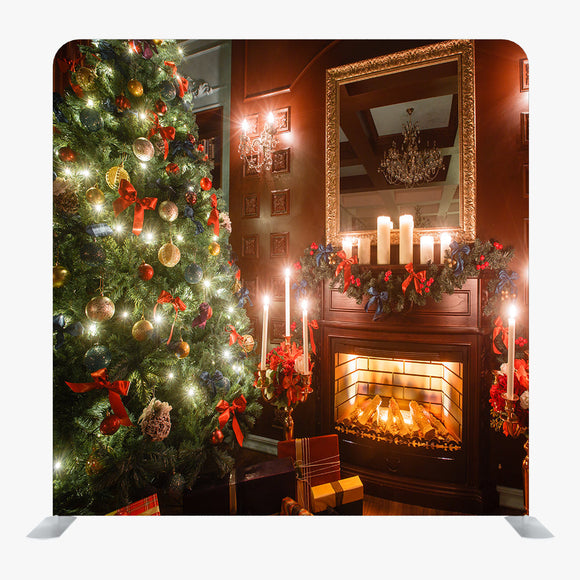 Christmas STRAIGHT TENSION FABRIC MEDIA WALL - 6