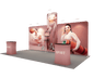 Portable Exhibit Display 6m x 3m - Model 12.