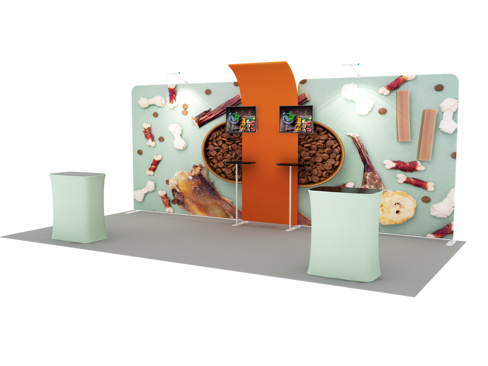 Portable Exhibit Display 6m x 3m - Model 13.