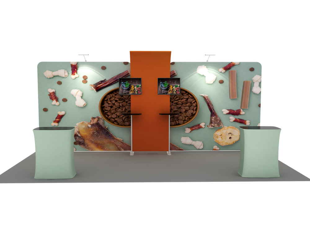 Portable Exhibit Display 6m x 3m - Model 13.