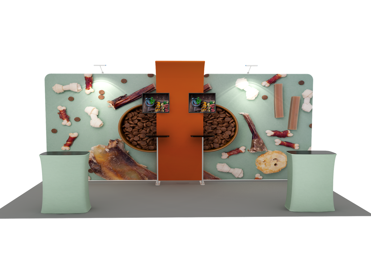 Portable Exhibit Display 6m x 3m - Model 13.