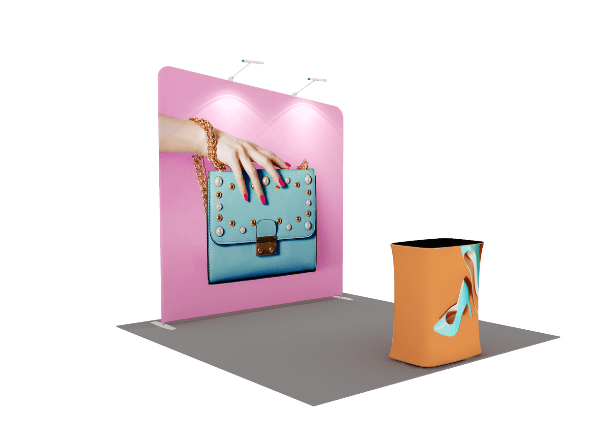 Portable Exhibit Display 3m x 3m - Model 9.