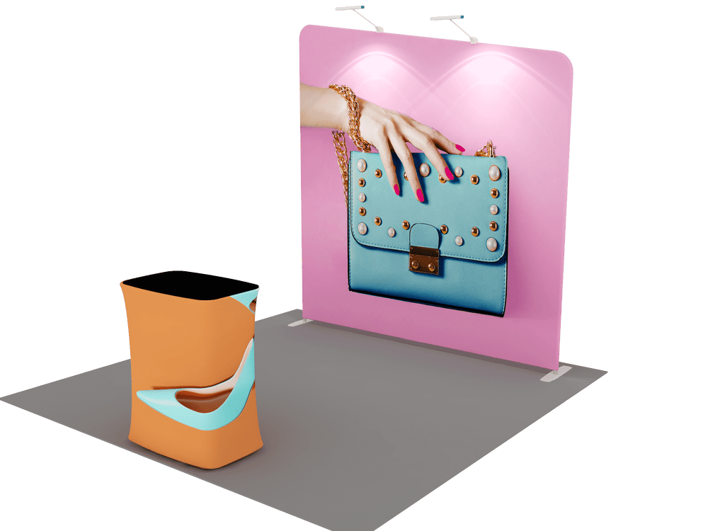 Portable Exhibit Display 3m x 3m - Model 9.