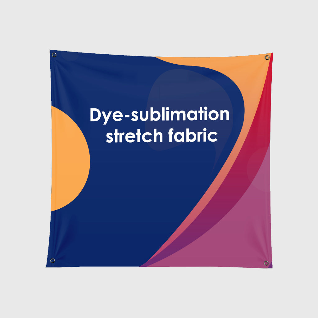 Dye-Sub Stretch Fabric Banner Printing