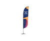 Customized Convex Feather Flag Banner Printing