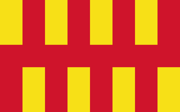 Northumberland County Flag in TrueKolor Wrinkle Free Fabric