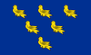 Sussex County Flag in TrueKolor Wrinkle Free Fabric