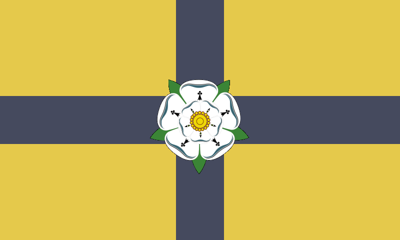 North Yorkshire County Flag in TrueKolor Wrinkle Free Fabric