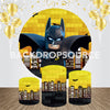 Batman Themed Event Party Round Backdrop Kit