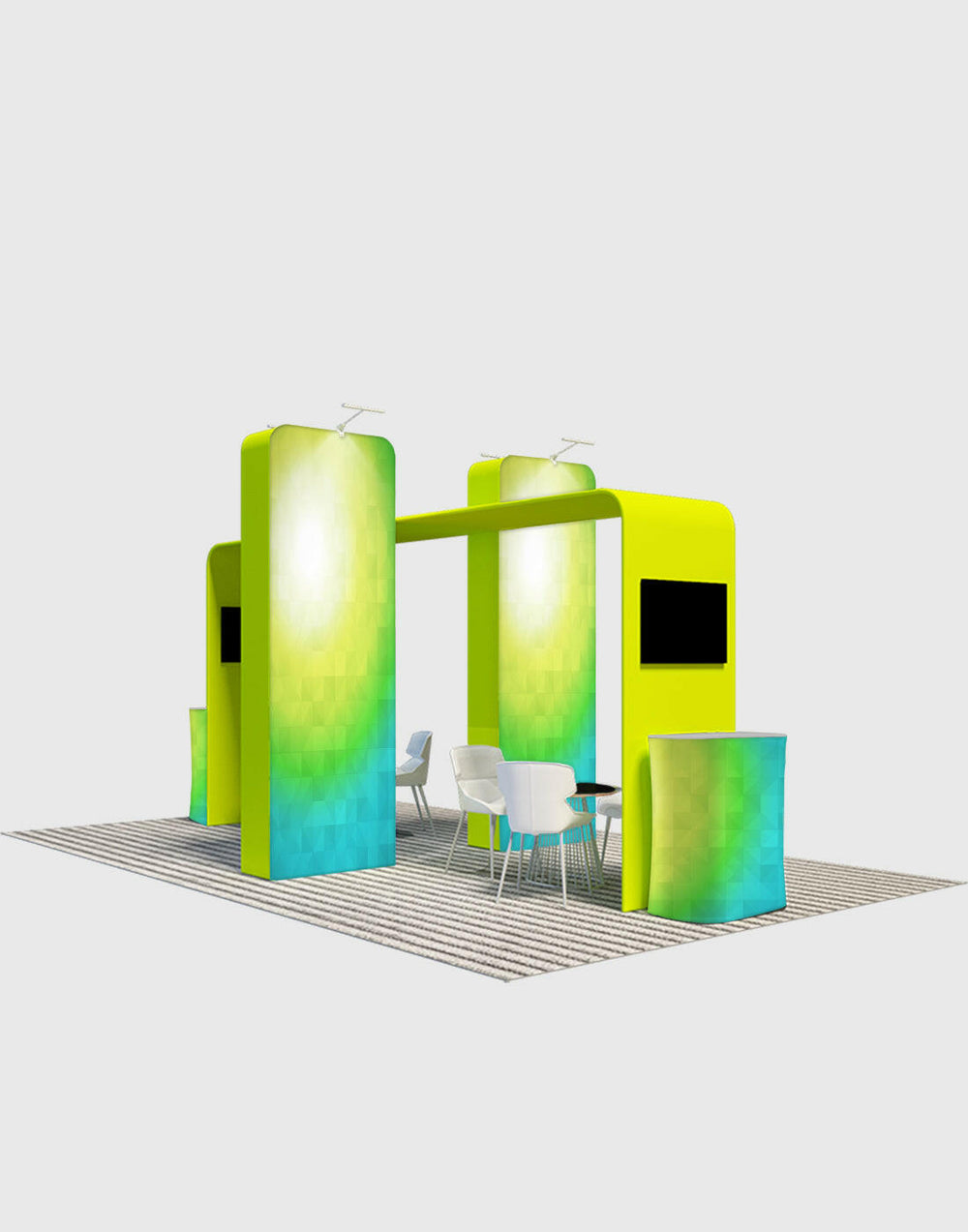 The Elegance of 3D Boxes and Square Arch.