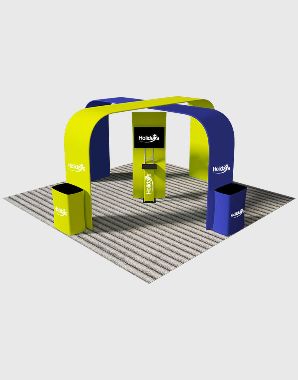 Modular Booth Kits 6m x 6m - Model 05.