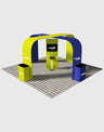 Modular Booth Kits 6m x 6m - Model 05.