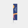 Customized Rectangle Flag Banner Printing