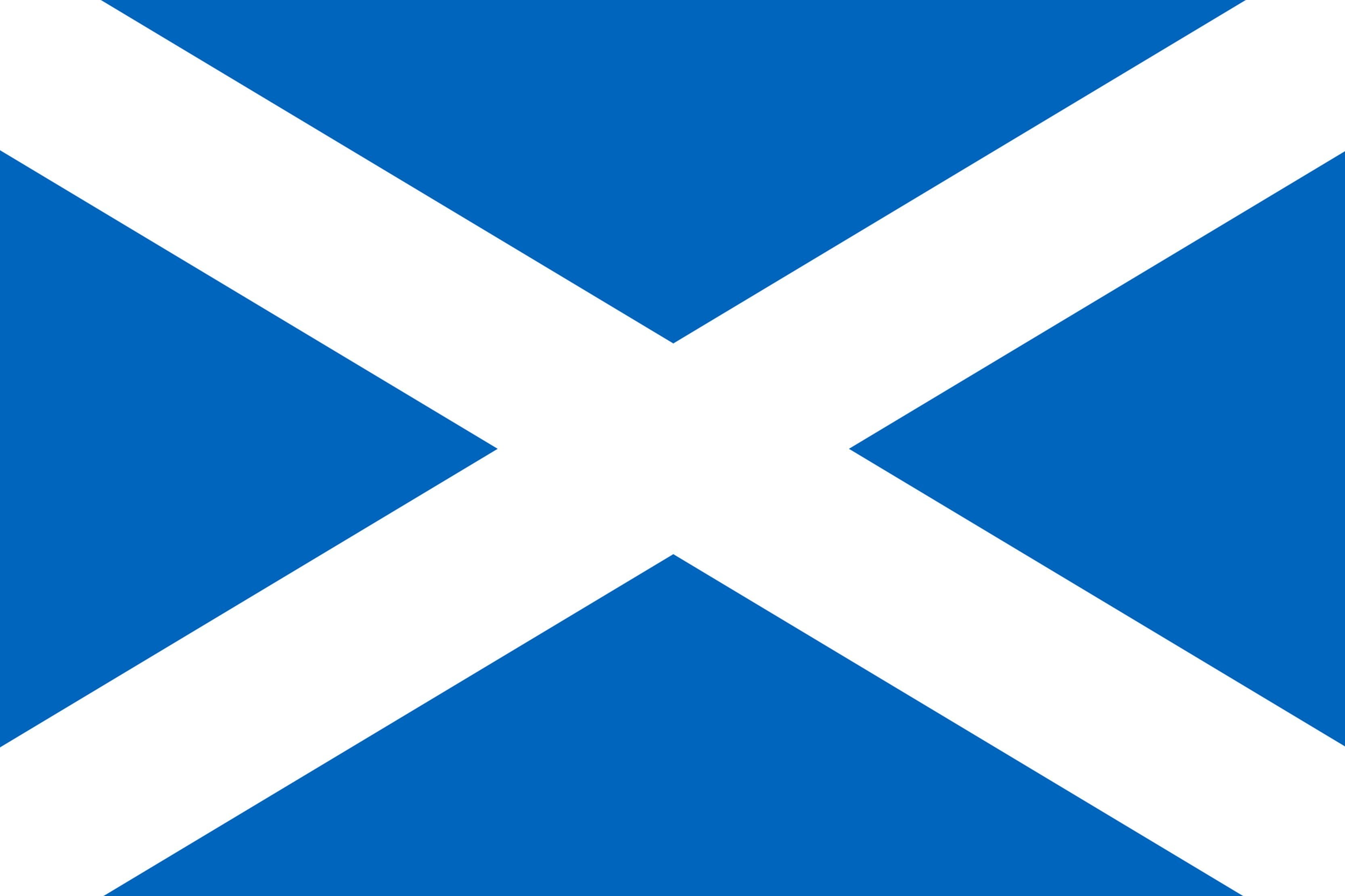 Scotland St Andrew's Cross Flag