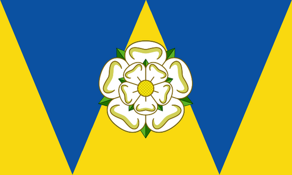 West Yorkshire County Flag in TrueKolor Wrinkle Free Fabric