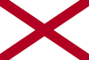 Alabama State Flag in TrueKolor Wrinkle Free Fabric