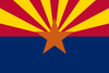 Arizona State Flag in TrueKolor Wrinkle Free Fabric