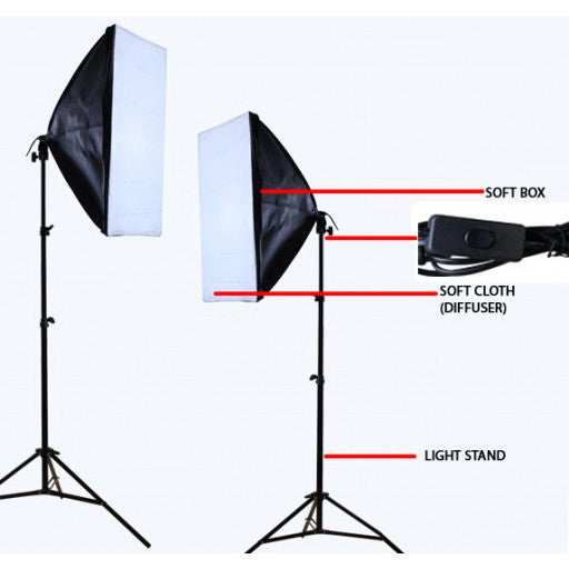 Youtube Photo/ Video Lighting Kit Equipment