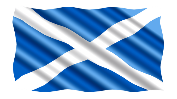 Scotland St Andrew's Cross Flag in TrueKolor Wrinkle Free Fabric