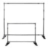 ADJUSTABLE BACKDROP STAND (10' W x 8' H).